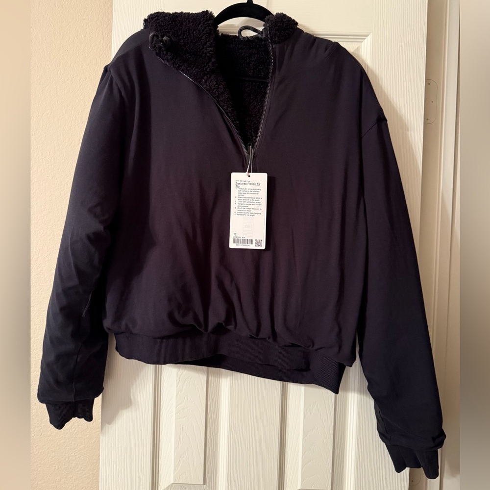Lululemon Women’s Textured Fleece Half Zip 1/2 zip